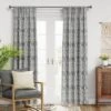 1pc Blackout Printed Matelasse Window Curtain Panel - Threshold™ -Brick Wall GUEST 05fee354 dc62 4548 aecf 2f41d842792d