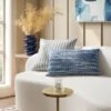Oversized Lumbar Woven Pillow Blue - Threshold™ -Brick Wall GUEST 068db1af c821 4587 a7cb 1601b2054f2e