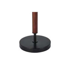 Wood Table Lamp (Includes LED Light Bulb) Black - Threshold™ -Brick Wall GUEST 076fb8db 6cbb 431f 8f9f 72bdcad6da42