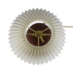 Oval Table Lamp With Pleated Shade (Includes LED Light Bulb) Red - Threshold™ Designed With Studio McGee -Brick Wall GUEST 07f7d7f9 549c 4233 9018 9b5f829aa5f2