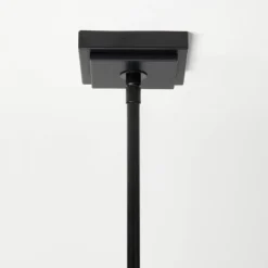 4-Arm Chandelier With Trim Shades Black - Threshold™ Designed With Studio McGee -Brick Wall GUEST 0b777e6f 6c92 4224 8640 b8d1db7fe081