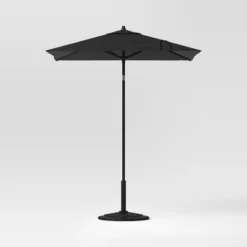 6' Square Outdoor Patio Market Umbrella With Black Pole - Threshold™ -Brick Wall GUEST 0c0e711e 0005 4044 8fd1 8353e3f83881