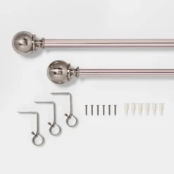 Ball Curtain Rod - Threshold