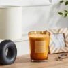 Colored Vase Glass With Dustcover Tobacco And Bergamot Candle Yellow - Threshold™ -Brick Wall GUEST 0dcb4974 1176 4069 8f91 ceebef70424a