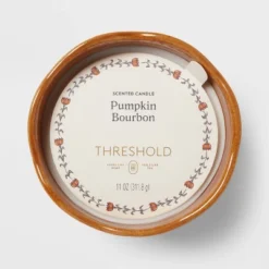 Lidded Glass Pumpkin Jar Candle - Threshold™ -Brick Wall GUEST 114f485b 1767 435a b8fb df0a7346a0cf
