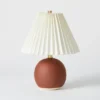 Oval Table Lamp With Pleated Shade (Includes LED Light Bulb) Red - Threshold™ Designed With Studio McGee 1 Oval Table Lamp With Pleated Shade (Includes LED Light Bulb) Red - Threshold™ Designed With Studio McGee -Brick Wall GUEST 1381b54e 31ee 4704 9c0b 9ec4fa8c1bcd