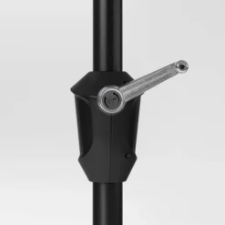 6.5'x10' Rectangular Scalloped Outdoor Patio Market Umbrella Off-White With Black Pole - Threshold™ -Brick Wall GUEST 13dab608 c5d7 415a 896c fc5d61835ffc