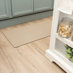 20" X 40" Low Profile Charmed Manor Patterned Polyurethane Kitchen Mat With Foam Rubber Backing - Threshold™ -Brick Wall GUEST 17d1ed57 cd1a 4da1 8483 56117f3680bd