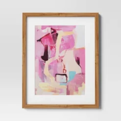 (Set Of 2) 16" X 20" Painterly Collage Framed Wall Canvases - Threshold™ -Brick Wall GUEST 1937b541 47f8 4505 9623 920995cf89a2