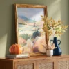 24"x30" Colorful Landscape Canvas Board Framed Art - Threshold™ -Brick Wall GUEST 1d0ebd7b 46fc 4853 ac57 e3f1b43ed8f2