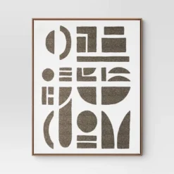 (Set Of 2) 24" X 30" Morphology Framed Wall Canvases Gold - Threshold™ 9 (Set Of 2) 24" X 30" Morphology Framed Wall Canvases Gold - Threshold™ -Brick Wall GUEST 1ee8c9f8 655d 4fcd 9f55 dd08e8410dee