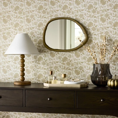 Taper Linen Lamp Shade White - Threshold™ Designed With Studio McGee 4 Taper Linen Lamp Shade White - Threshold™ Designed With Studio McGee - Image 2