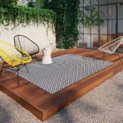 Geo Diamond Outdoor Rug - Threshold -Brick Wall GUEST 23db025e b35c 43ab a704 cb9cdf62af10