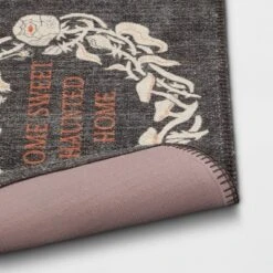 1'8"x2'10" Washable 'Home Sweet Haunted Home' Accent Rug - Threshold™ -Brick Wall GUEST 24967322 6367 4650 a198 4d0c198ce04e