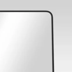 18" X 60" Metal Aluminum Cheval Floor Mirror Black - Threshold™ -Brick Wall GUEST 24c49364 412b 47fa 8624 430bcfbf0d6f