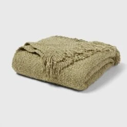 Fringed Boucle Bed Throw - Threshold™ -Brick Wall GUEST 252fe090 2911 4044 b882 a78830b4a40b