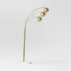 Span 3-Head Metal Globe Floor Lamp Brass - Threshold™ 9 Span 3-Head Metal Globe Floor Lamp Brass - Threshold™ -Brick Wall GUEST 25c89e1c 2284 46d0 ba6a 2997e5644fb1
