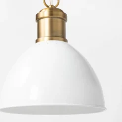 Metal Dome Pendant - Threshold™ Designed With Studio McGee -Brick Wall GUEST 262efb16 6bfd 41a8 9fc9 df4418d4be63