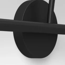 3-Light Industrial Glass Chandelier Matte Black - Threshold™ -Brick Wall GUEST 269cd421 0431 4ffe 8ba3 d5444f85e001