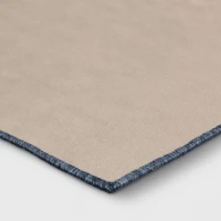 28"x84" Botanical Washable Runner Rug Indigo - Threshold™ -Brick Wall GUEST 285ff369 0c94 4dd3 87d7 610f4feb0ad2