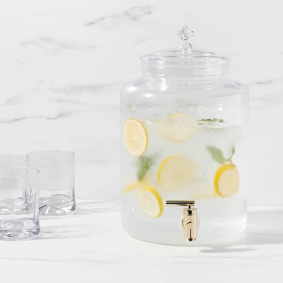 2gal Plastic Lancashire Beverage Dispenser - Threshold™ 3 2gal Plastic Lancashire Beverage Dispenser - Threshold™