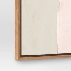 (Set Of 2) 24" X 30" Earth Abstract Framed Canvases Brown - Threshold™: Modern Vertical Wall Art, Digital Print -Brick Wall GUEST 2a286ed9 ef6e 4abc 876d bd4e3eac76a4