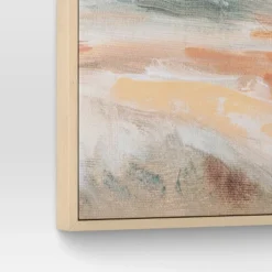 (Set Of 2) 24" X 30" Faded Landscape Framed Wall Canvases Natural - Threshold™ -Brick Wall GUEST 2a3ebdf4 feec 4926 8502 9d97478807fe