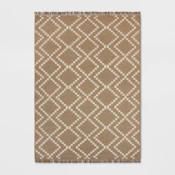 Check Diamonds Outdoor Rug Tan - Threshold™ -Brick Wall GUEST 2abd2c8e 928f 4aad a501 58a5ed86f643