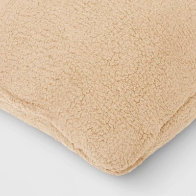 Sherpa Throw Pillow - Threshold™ 5 Sherpa Throw Pillow - Threshold™ - Image 3