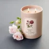 20oz Ceramic Masala Rose Candle Pink - Threshold™ Designed With Studio McGee -Brick Wall GUEST 2d6f38c3 19ce 45a3 8ab8 b91533171968