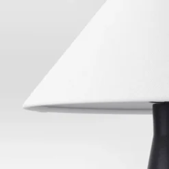 Ceramic Table Lamp With Tapered Shade Black (Includes LED Light Bulb) - Threshold™ 6 Ceramic Table Lamp With Tapered Shade Black (Includes LED Light Bulb) - Threshold™ -Brick Wall GUEST 2f5353b0 5f4d 45e5 8276 0f240a50e418