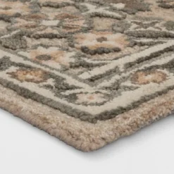 5'x7' Handtufted Textural Floral Area Rug Sage Green - Threshold™ -Brick Wall GUEST 32a21d75 3e42 4b77 ba00 82875595b619