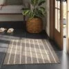 2'x3' Washable Striped Accent Rug Heathered Gray/Brown Almond - Threshold™ -Brick Wall GUEST 341effba 0470 49c0 a372 9f2c68454d1c