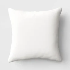 Textural Solid Square Throw Pillow Ivory - Threshold™ -Brick Wall GUEST 3490e411 a74e 4f3a ae02 82d6a03175e3