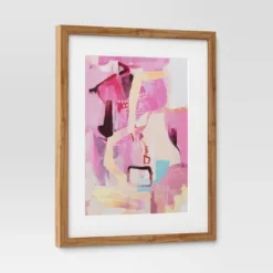 (Set Of 2) 16" X 20" Painterly Collage Framed Wall Canvases - Threshold™ -Brick Wall GUEST 3b7076f4 9d22 4803 abc4 640747dc0712