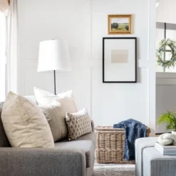 Lynwood Square Upholstered Cube - Threshold™ Designed With Studio McGee -Brick Wall GUEST 3bcb5eac f175 4450 8af3 aa9a5d8cbfe8 4