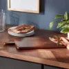 Large Wooden Rectangle Serving Board With Handle - Threshold™