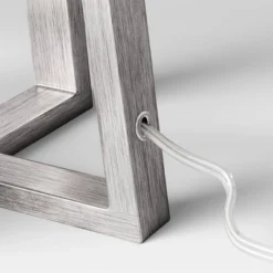 Brushed Linear Large Lamp Base Silver - Threshold™ -Brick Wall GUEST 3e3a1e66 c48f 4459 a921 1a6887f4340d