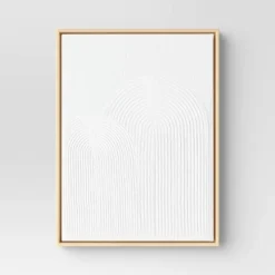 (Set Of 2) 12" X 16" Rainbow Arches Framed Embellished Canvas Set - Threshold™ -Brick Wall GUEST 3f0b5e42 496d 420f 8779 5b80feac31e1