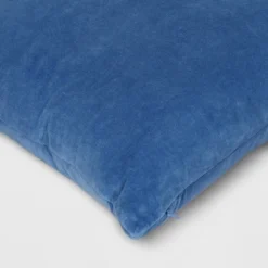 Washed Cotton Velvet Square Throw Pillow Blue - Threshold™: Indoor Use, Removable Cover, Hidden Zipper 7 Washed Cotton Velvet Square Throw Pillow Blue - Threshold™: Indoor Use, Removable Cover, Hidden Zipper -Brick Wall GUEST 42d1e0e1 f518 469b adf7 e728ff5a2d58