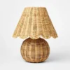 Table Lamp With Woven Base And Woven Shade - Threshold™ Designed With Studio McGee -Brick Wall GUEST 43dd5491 6eaa 496b 99e8 a50183736ac3