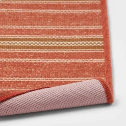 20"x34" Woven Pet Tapestry 'Dark Orange Stripe' - Threshold™ -Brick Wall GUEST 45c78547 7de7 4aa8 85a9 a251c14279ab