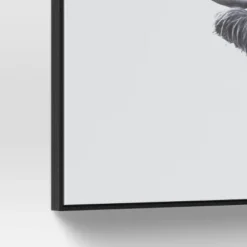 47" X 24" Highland Cow Framed Canvas - Threshold™ -Brick Wall GUEST 47da6731 62a8 4ffe 8359 a61a74d223e4