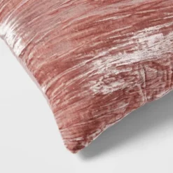 14"x20" Luxe Velvet Oblong Decorative Pillow Mauve - Threshold™ -Brick Wall GUEST 48ddf68a 02d0 46f1 b0ab 5557321b69be