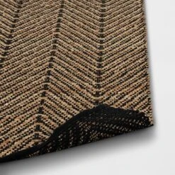 2'4"x7' Handloom Chevron Runner Rug Black - Threshold™: Jute & Cotton, Indoor, Abstract Pattern, OEKO-TEX Certified 7 2'4"x7' Handloom Chevron Runner Rug Black - Threshold™: Jute & Cotton, Indoor, Abstract Pattern, OEKO-TEX Certified -Brick Wall GUEST 497825e4 2e4a 4747 9f62 e43a214a64f5