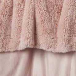 Long Faux Fur Throw Blanket Blush - Threshold™ -Brick Wall GUEST 4f2e51f9 2e4d 48c7 8b03 605c786762fc