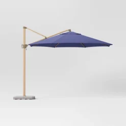 11'x11' Offset Patio Umbrella - Light Wood Pole - Threshold™ -Brick Wall GUEST 544e7160 2f43 42b7 962e 5e64fe35ebc3