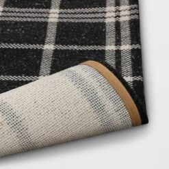 2'x3' Indoor/Outdoor Woven Tapestry Rug Black - Threshold™ 7 2'x3' Indoor/Outdoor Woven Tapestry Rug Black - Threshold™ -Brick Wall GUEST 54629686 3e3f 4e53 b498 53ba8d4eeb8d