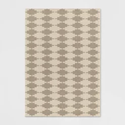 Step Diamonds Outdoor Rug Tan/Ivory - Threshold™ -Brick Wall GUEST 56963546 a338 4b99 8053 4bd3ecbdd6a0