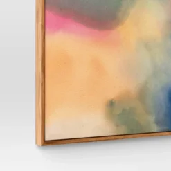 24"x24" Abstract Canvas Framed Art - Threshold™ -Brick Wall GUEST 57ed67ff 0fba 4874 bc4e bd7bcc19119e